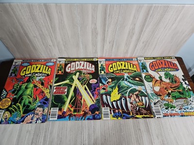 GODZILLA KING OF THE MONSTERS (MARVEL 1977-78) #1 #2 #3 #4 Ungraded Reader -image