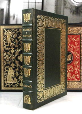 ARISTOTLE  POLITICS AND POETICS - Easton Press - - 100 Greatest --image
