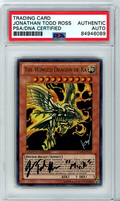 PSA Jonathan Todd Ross The Winged Dragon of Ra JUMP-EN045 SJ Mag Promos Ltd Ed-image