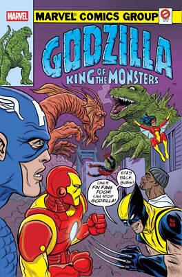 Godzilla vs Avengers #1 Godzilla King of the Monsters Homage (Pre-Order 6/18/25)-image