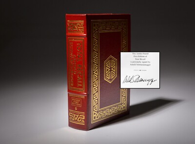 TOTAL RECALL by Arnold Schwarzenegger 2012 Easton Press SEALED-image