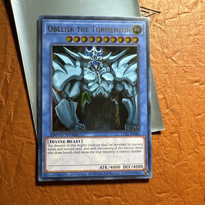 Obelisk the Tormentor (25th Anniversary Edition) LC01-EN001 Ultra Rare Yugioh NM-image