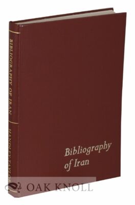 Geoffrey Handley-Taylor, compiler / BIBLIOGRAPHY OF IRAN 1969-image