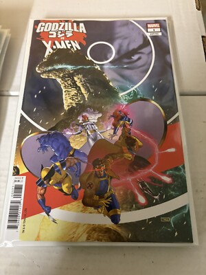 GODZILLA vs X-MEN (2025 Marvel) #1 Taurin Clarke Variant NM Wolverine Cyclops 🔥-image