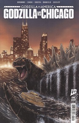 Godzilla vs. America 1C VF 2025 Stock Image-image