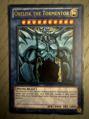 Obelisk the Tormentor YGLD-ENG02 Limited Edition MINT-image