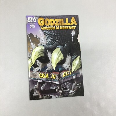 Godzilla Kingdom Of Monster #1 Comic City Exclusive IDW 2011 (GZ78)-image