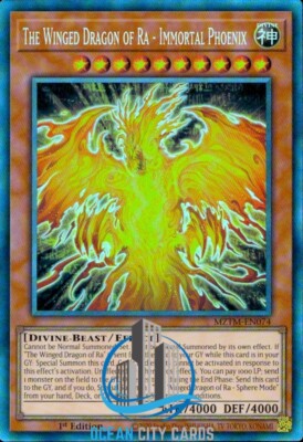 Yugioh MZTM-EN074 The Winged Dragon of Ra - Immortal Phoenix Collector's Rare -image