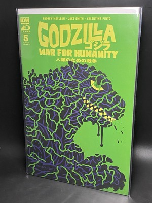 GODZILLA: WAR FOR HUMANITY #5 | ANDREW MACLEAN | FREE SHIPPING (bx5)-image