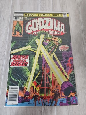 Godzilla King of the Monsters #2  1977 Marvel Comics Ungraded-image