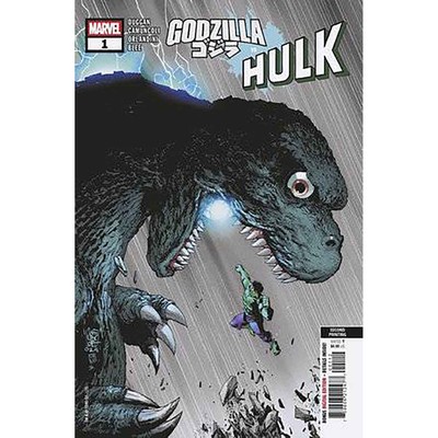 Godzilla Vs Hulk #1 Second Printing Giuseppe Camuncoli Marvel Comics-image