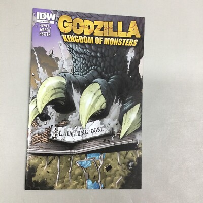 Godzilla Kingdom Of Monster #1 The Laughing Ogre Exclusive IDW 2011 (GZ111)-image