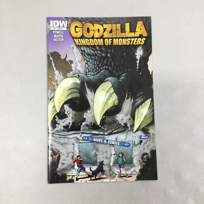 Godzilla Kingdom Of Monster #1 Rogue Comics Exclusive IDW 2011 (GZ135)-image