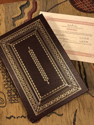 LOCKED IN THE CABINET By Robert B. Reich Easton Press Signed 1st ED w/COA-image