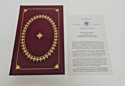 Easton Press Presidents Leather Edition President James Buchanan +Notes 1987-image
