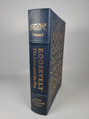 EASTON PRESS Roosevelt: The Solider of Freedom Volume 1, James MacGregor Burns-image