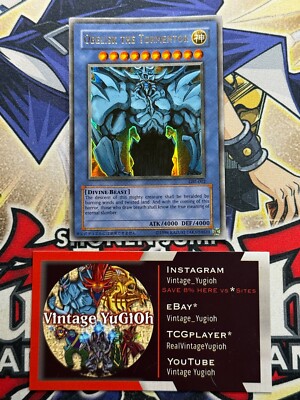 Yugioh Obelisk The Tormentor GBI-002 Ultra Rare LP-image
