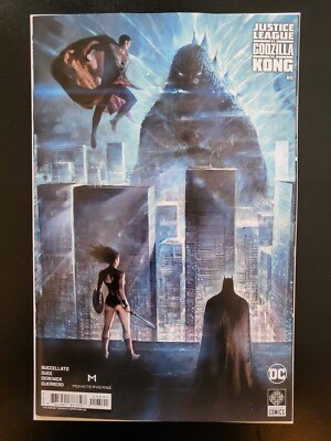 JUSTICE LEAGUE VS GODZILLA VS KONG #5 - RARE 1:25 PUPPETEER LEE VARIANT - DC-image
