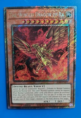 Yugioh EUROPRINT The Winged Dragon of Ra Yugioh RA03-EN137 Platinum Secret Rare-image