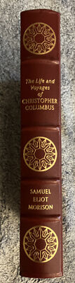 Life and Voyages of Christopher Columbus Samuel E Morison Easton Press Full Le..-image