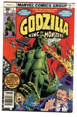 Godzilla #1 - 1977 - Marvel - VF/NM - comic book-image