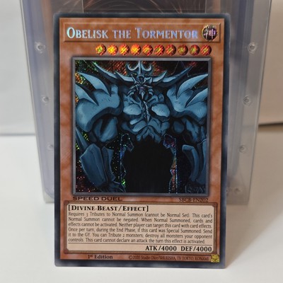 Obelisk the Tormentor SBCB-EN202 Speed Duel: Battle City Box 1st Edition NM/M-image