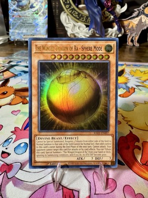 The Winged Dragon of Ra - Sphere Mode (UR) RA01-EN007 25th Anniversary Rarity...-image