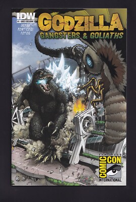 Godzilla Gangsters & Goliaths #1 SDCC Comic Con Exclusive Variant IDW 2011-image