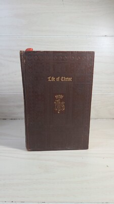 Life of Christ by John A. O'Brien 1957 First Edition Leather Bound Illustrated-image