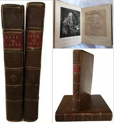 1807 Memoirs Of The Life And Writings Of Henry Home Of Kames Scotland-image