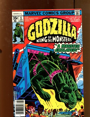 Godzilla #6 - Monster Enslaved/Newsstand! (6.5) 1978-image