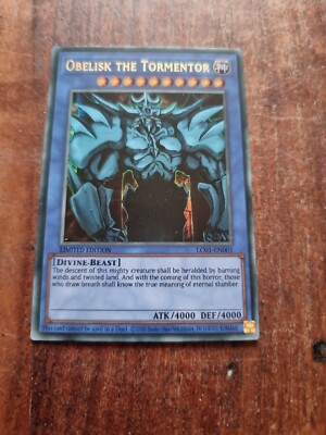 LC01-EN001 Obelisk the Tormentor : Ultra Rare Limited Edition YuGiOh Card 25th -image