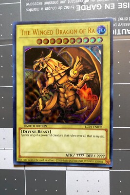YuGiOh! The Winged Dragon of Ra - LC01-EN003 - Ultra Rare - Limited Edition-image