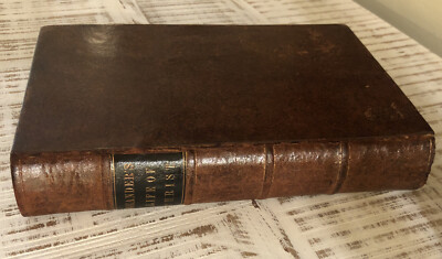 Antique Book Life of Jesus Christ 1st Edition 1848 Leather-image