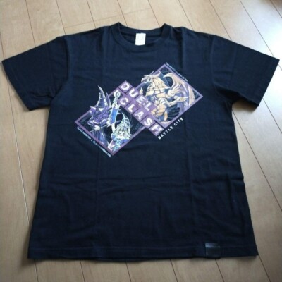 Yu-Gi-Oh! Anime Black large T-shirt Black Magician Girl The Winged Dragon of Ra-image