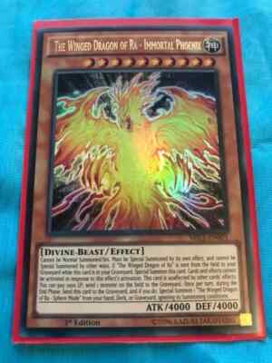 Yu-Gi-Oh! The Winged Dragon Of Ra - Immortal Phoenix - M/NM - MIL1-EN001 - Ultra-image