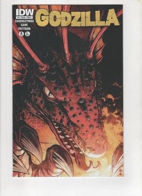 Godzilla #4 A, Zach Howard Cover, NM 9.4, 1st Print, 2012-image
