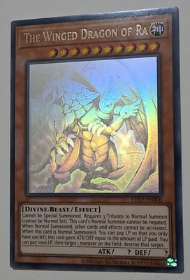 The Winged Dragon of Ra (Ghost Rare) LED7-EN000 Legendary Duelists: Rage of...-image