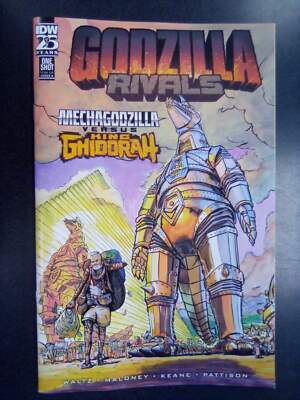Godzilla Rivals: Mechagodzilla vs. King Ghidorah Cover A (Maloney) Comic Book-image