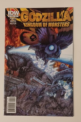Godzilla Kingdom of Monsters #4, Cover B, IDW Comics, Jun 2011-image