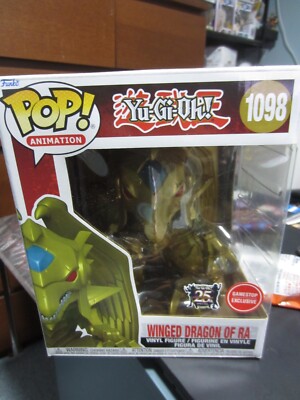 Funko Pop! Yu-Gi-Oh! Winged Dragon Of Ra #1098 GameStop Exc Vinyl Figure-image