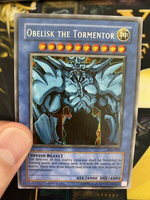 Yugioh - Obelisk the Tormentor GBI-002 - Secret Rare NM-image
