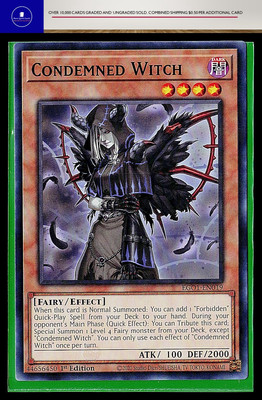 Egyptian God Deck: Obelisk the Tormentor Condemned Witch #EGO1-EN019-image
