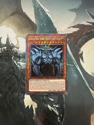 Yugioh Obelisk the Tormentor Platinum Secret Rare RA04-image