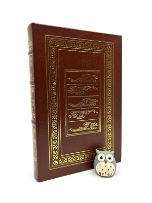 EASTON PRESS Seven Years in Tibet Harrer SIGNED Leather Memoir Travel Dalai Lama-image