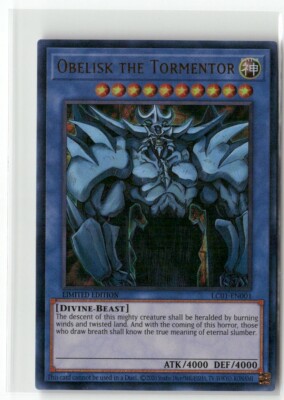 Obelisk the Tormentor (25th Anniversary Edition) LC01-EN001 NM Limited Yugioh-image