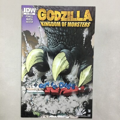 Godzilla Kingdom Of Monster #1 Comic Oasis Exclusive IDW 2011 (GZ85)-image