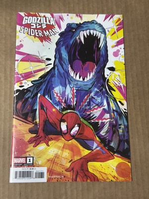 GODZILLA VS SPIDER-MAN #1 BALDARI VARIANT FIRST PRINT MARVEL COMICS (2025)-image