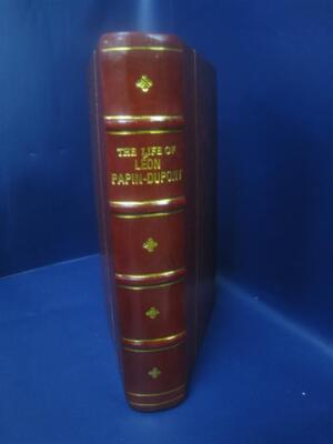 The life of Leon Papin-Dupont the holy man of Tours 1882 [Leather Bound]-image