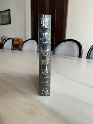 Politics & Poetics by Aristotle (Easton Press, Leather & Sealed)-image